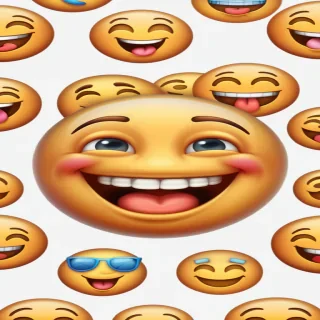 smiling emoji transparent background