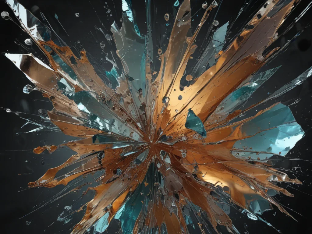 glass shatter png