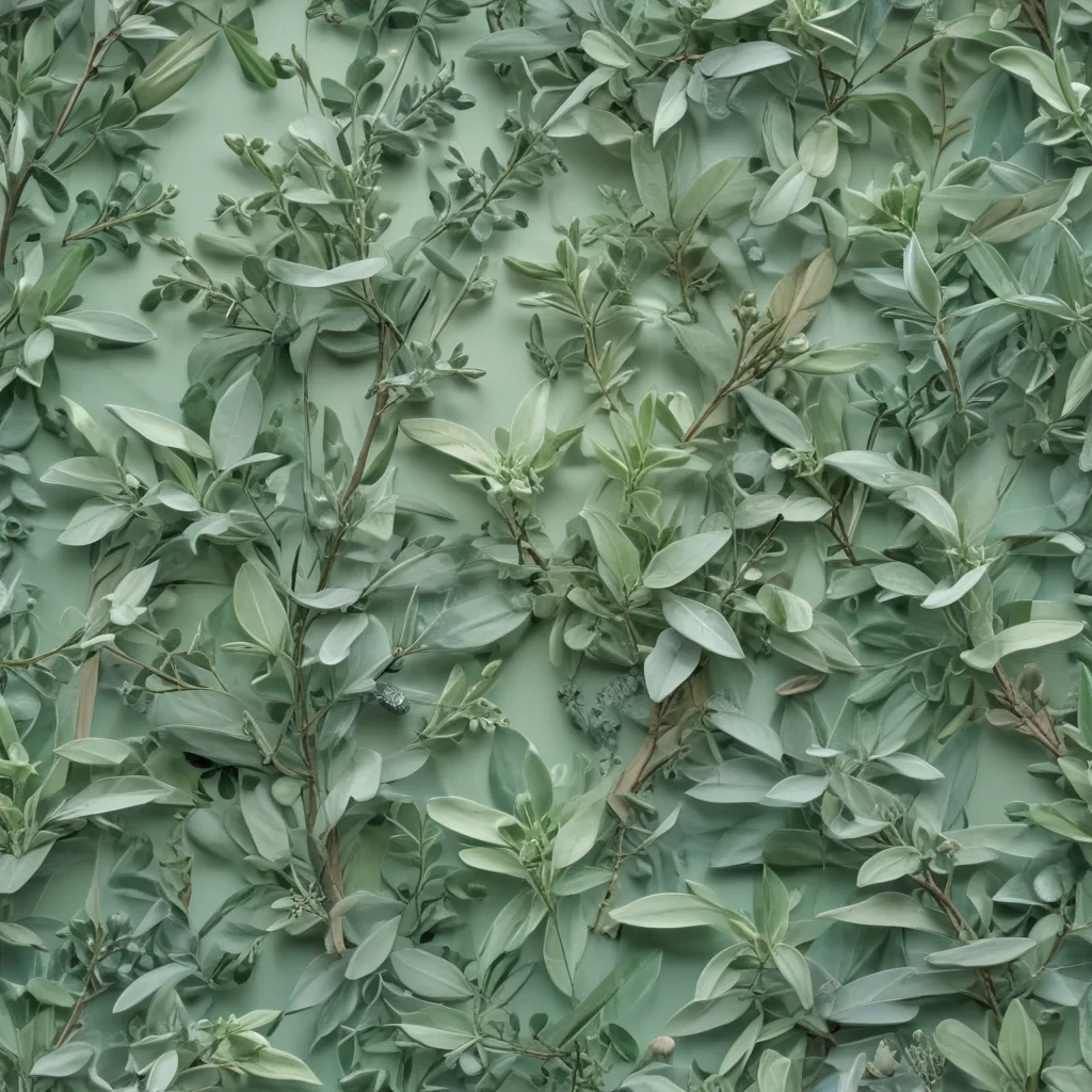 sage green background aesthetic