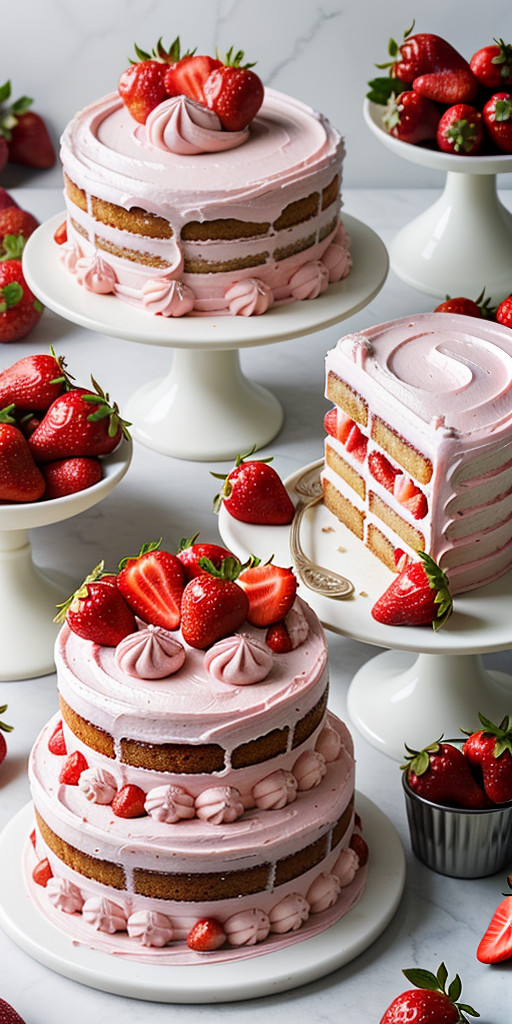 how to make strawberry filling for cake