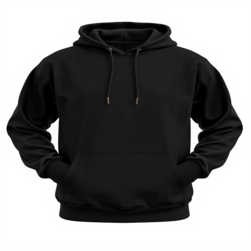 black hoodie mockup png