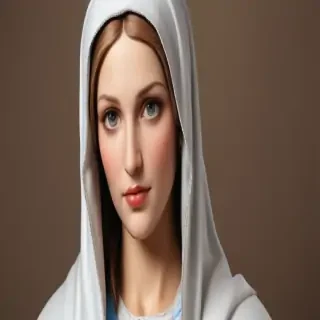 virgin mary clip art
