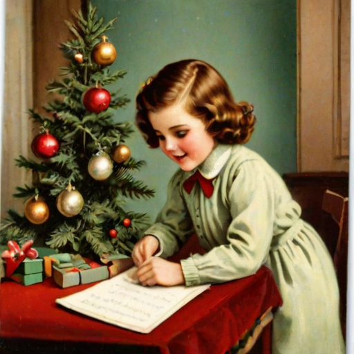 vintage christmas image