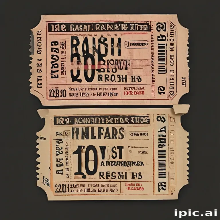 concert tickets png