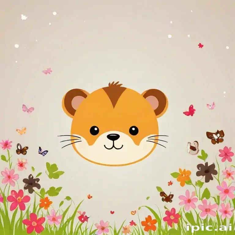 cute animal background