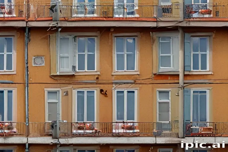 background of the house