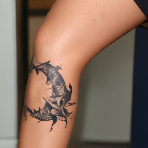 selena gomez leg tattoo