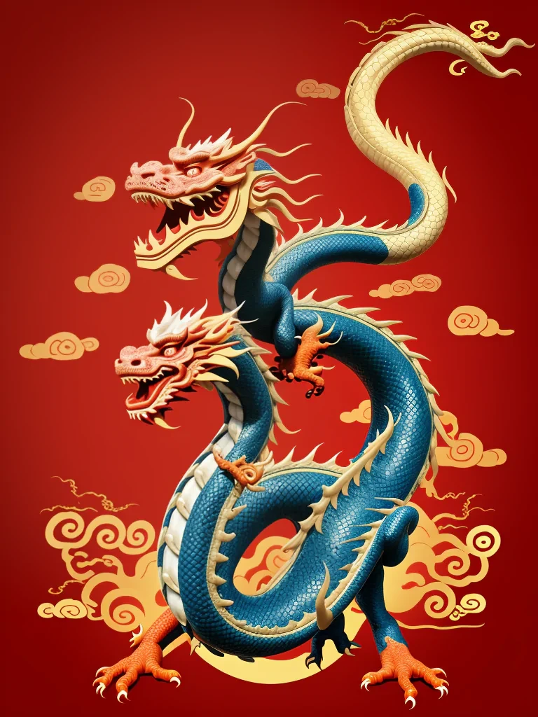 chinese dragon background