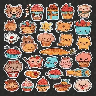 free digital stickers png