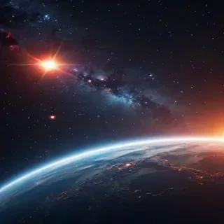 iphone wallpaper space