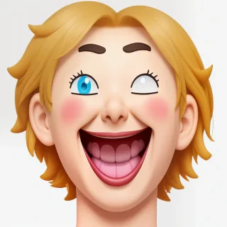 laugh emoji transparent