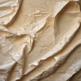 wrinkled paper overlay
