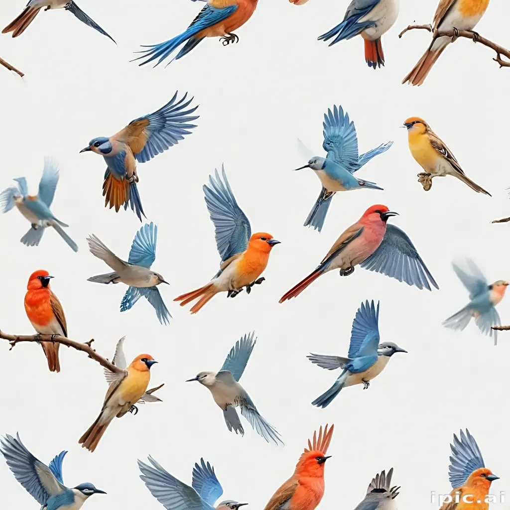 birds transparent background
