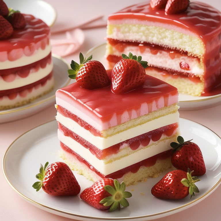 how do you make strawberry filling for cakes