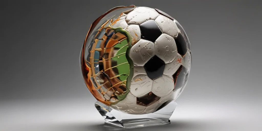 transparent football