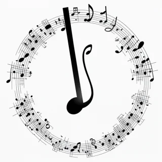 music note transparent