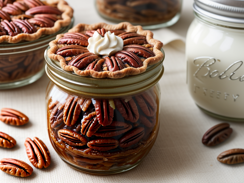 pecan pie in a jar