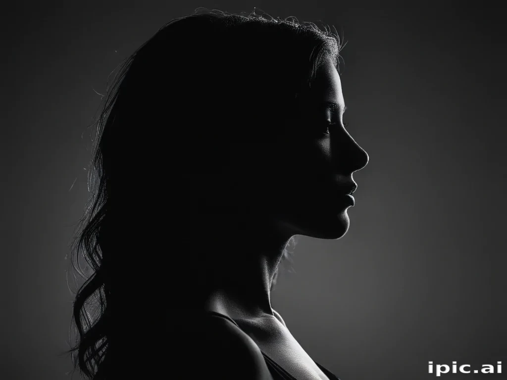 woman silhouette png