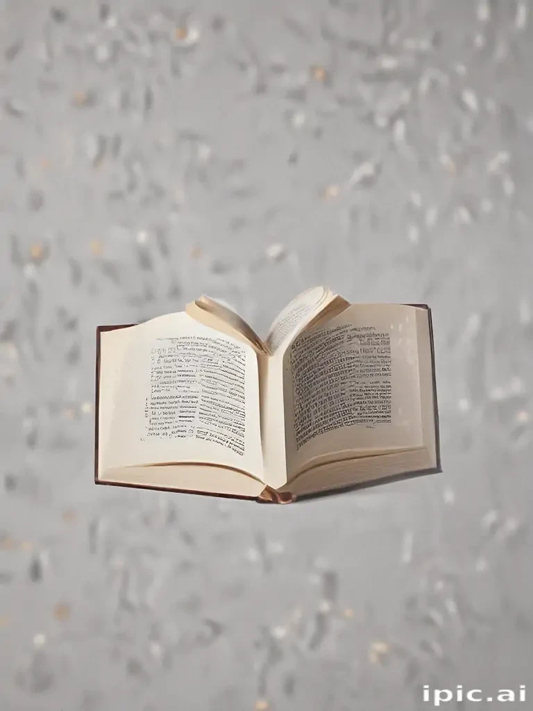book transparent background