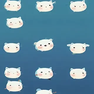 blue cute background
