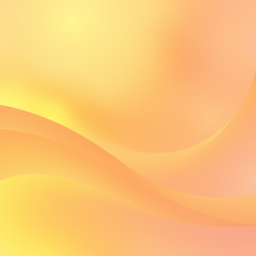 create an abstract background with soft gradients of yellow and orange, featuring smooth transitions and a warm, glowing effect