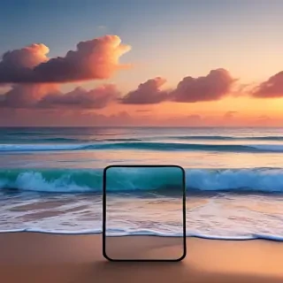 iphone beach wallpaper