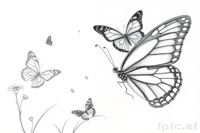 butterfly images drawing