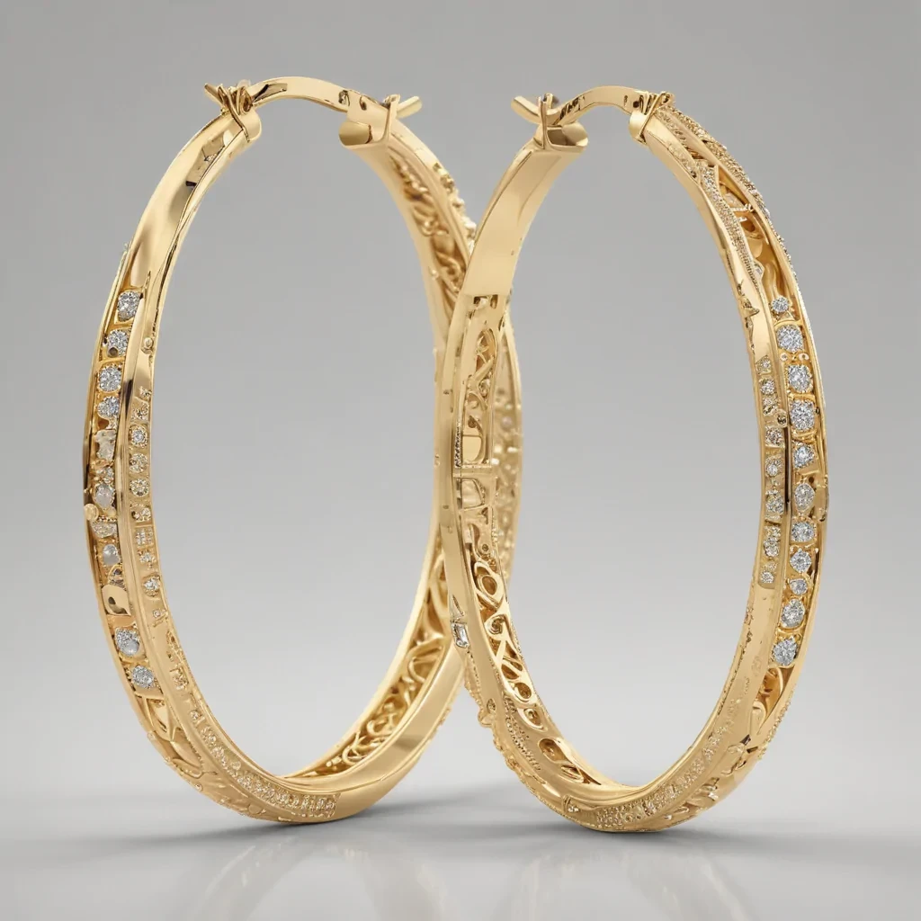 hoop earrings png
