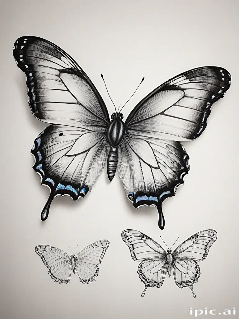 images of butterfly for drawing