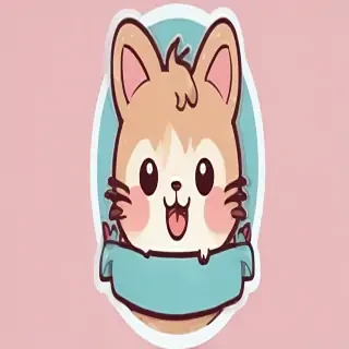 cute sticker png