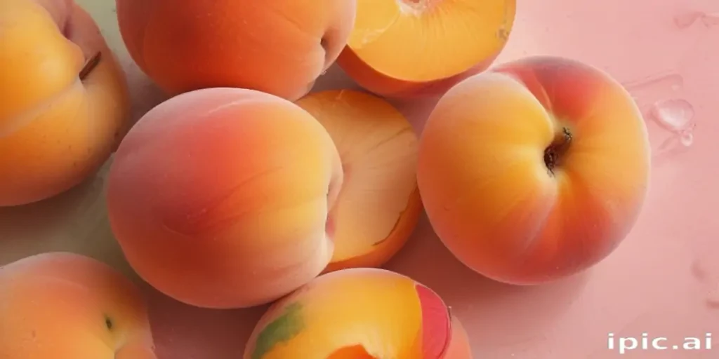 peach background aesthetic