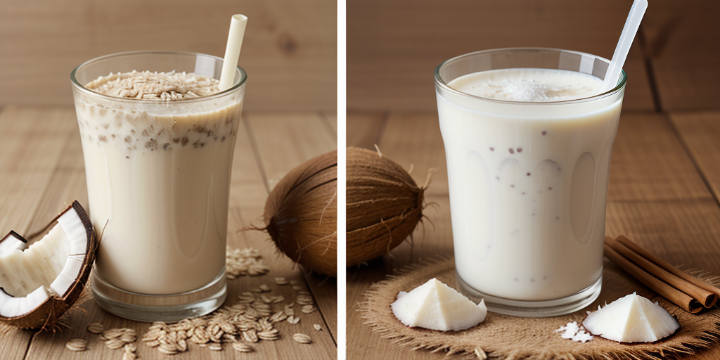 oat milk vs coconut milk