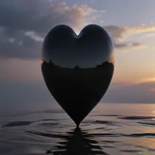 black heart pic