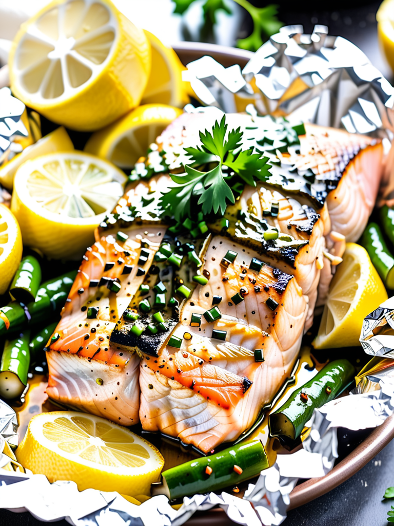 oven baked mahi mahi in foil