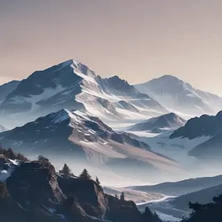 mountains transparent