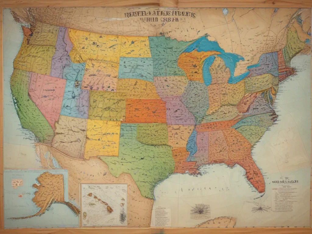 show me a map of the united states