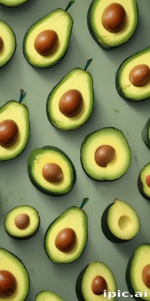 cute avocado wallpaper