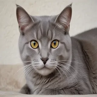 grey cat