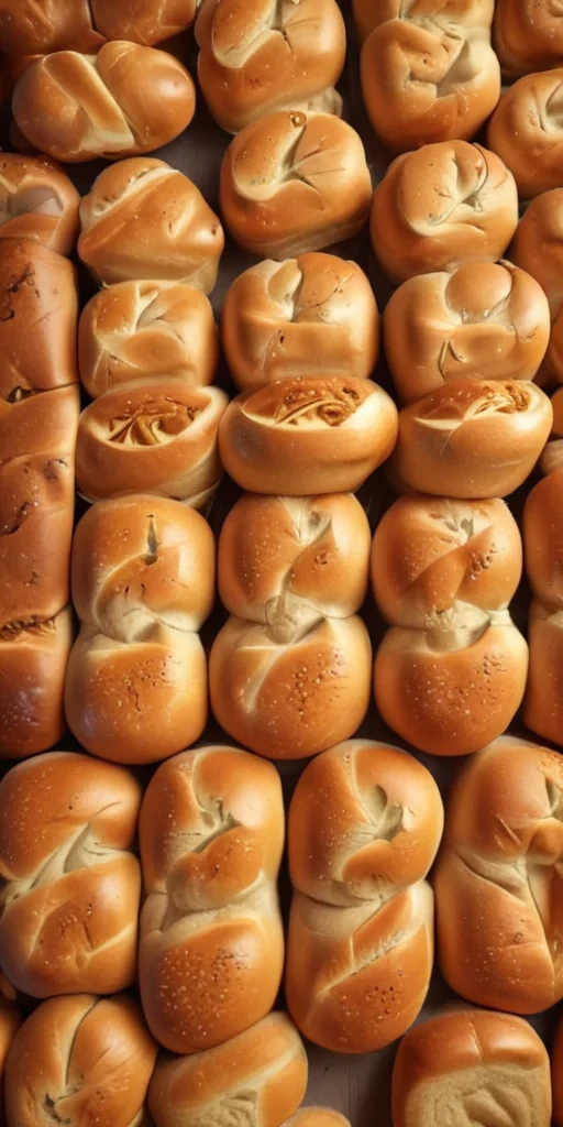 bread in cartoon