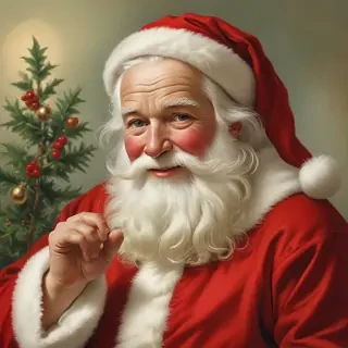 vintage santa images
