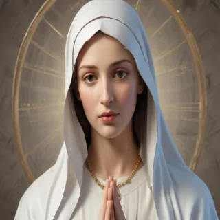 virgin mary clip art