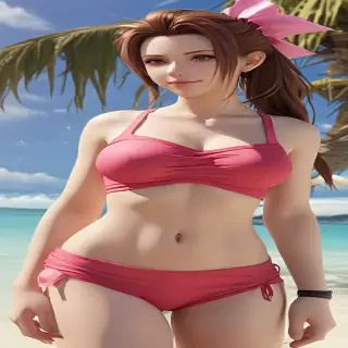 aerith gainsborough bikini