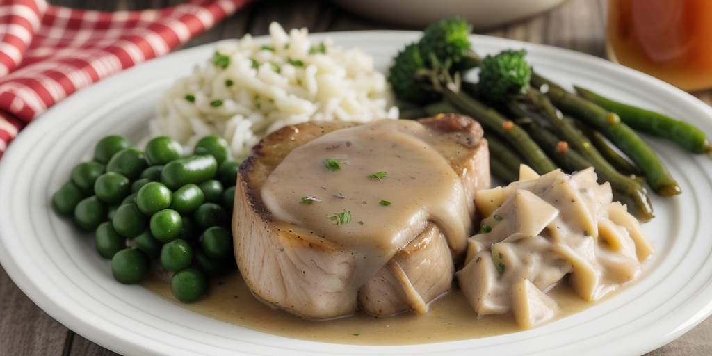 slow cooker pork chops and dressing