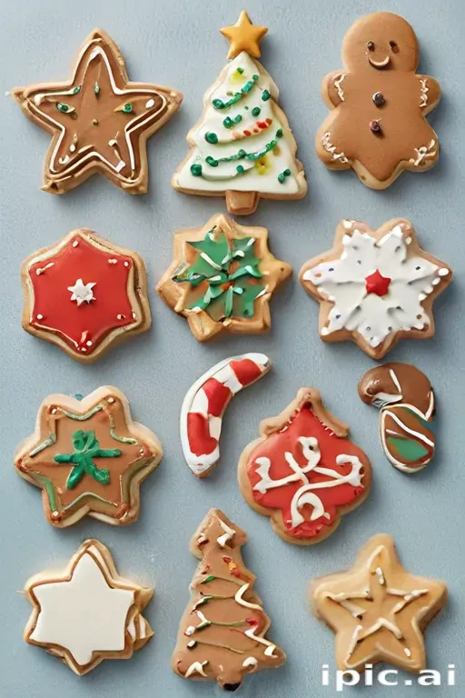 clip art christmas cookies