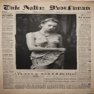 ripped newspaper png