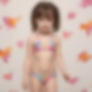ai art little girl bikini