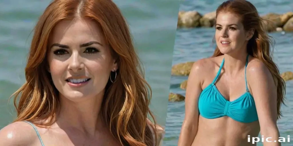 Isla Fisher in bikini