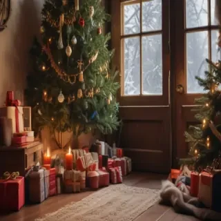 christmas ig story background