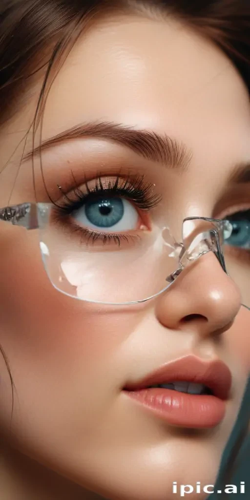 broken glasses png