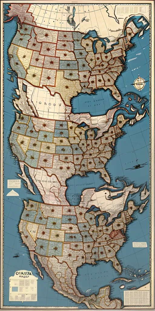 map of the usa states